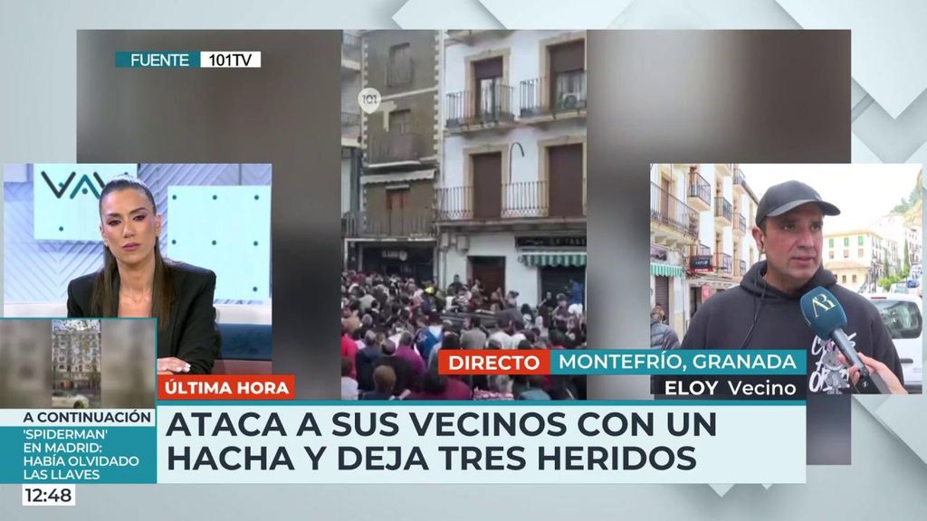 Vecino del hombre que atacó con un hacha a varias personas en Granada: "No es algo puntual, se veía venir"