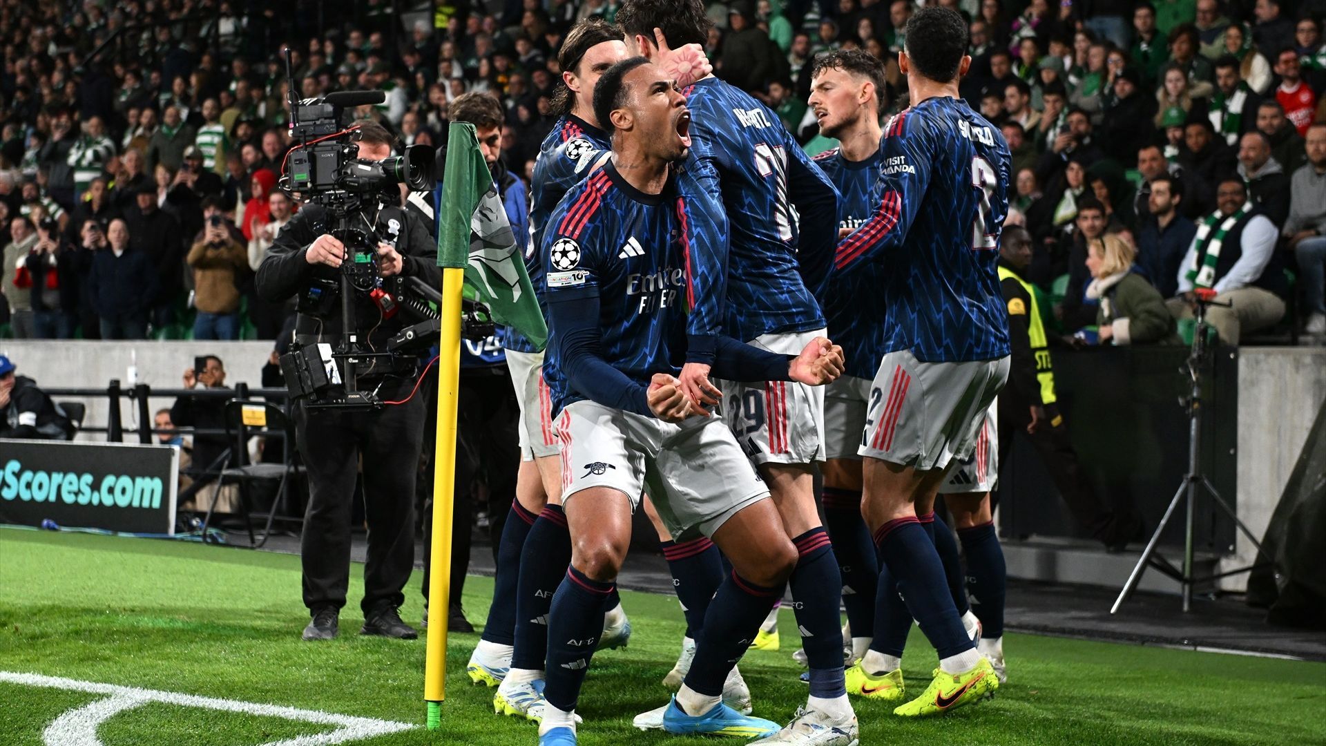 Triunfo del Arsenal ante el Sporting de Portugal