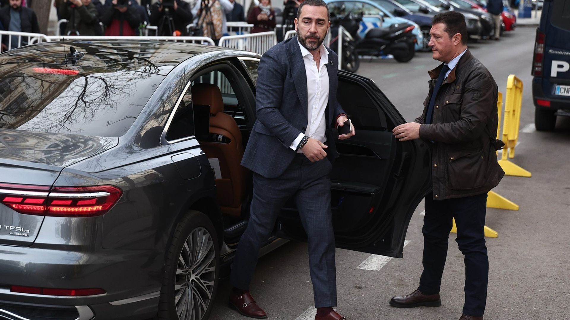 Víctor de Aldama, a su llegada al Tribunal Supremo por el 'caso mascarillas'