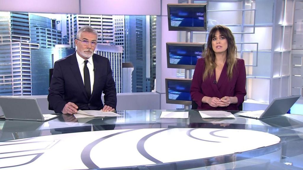 Con David Cantero e Isabel Jiménez Informativos Telecinco 2023 Mediodía 07/02/2023