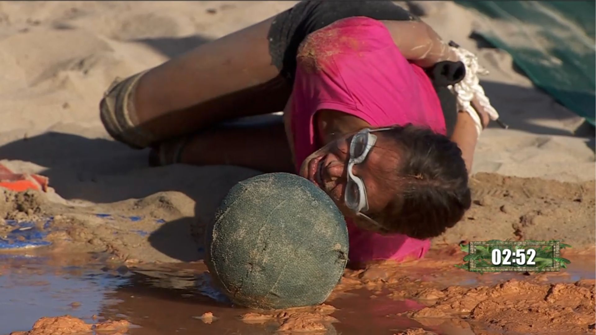 Las lágrimas de desconsuelo de Maica al clasificarse en un durísimo juego prelíder: 