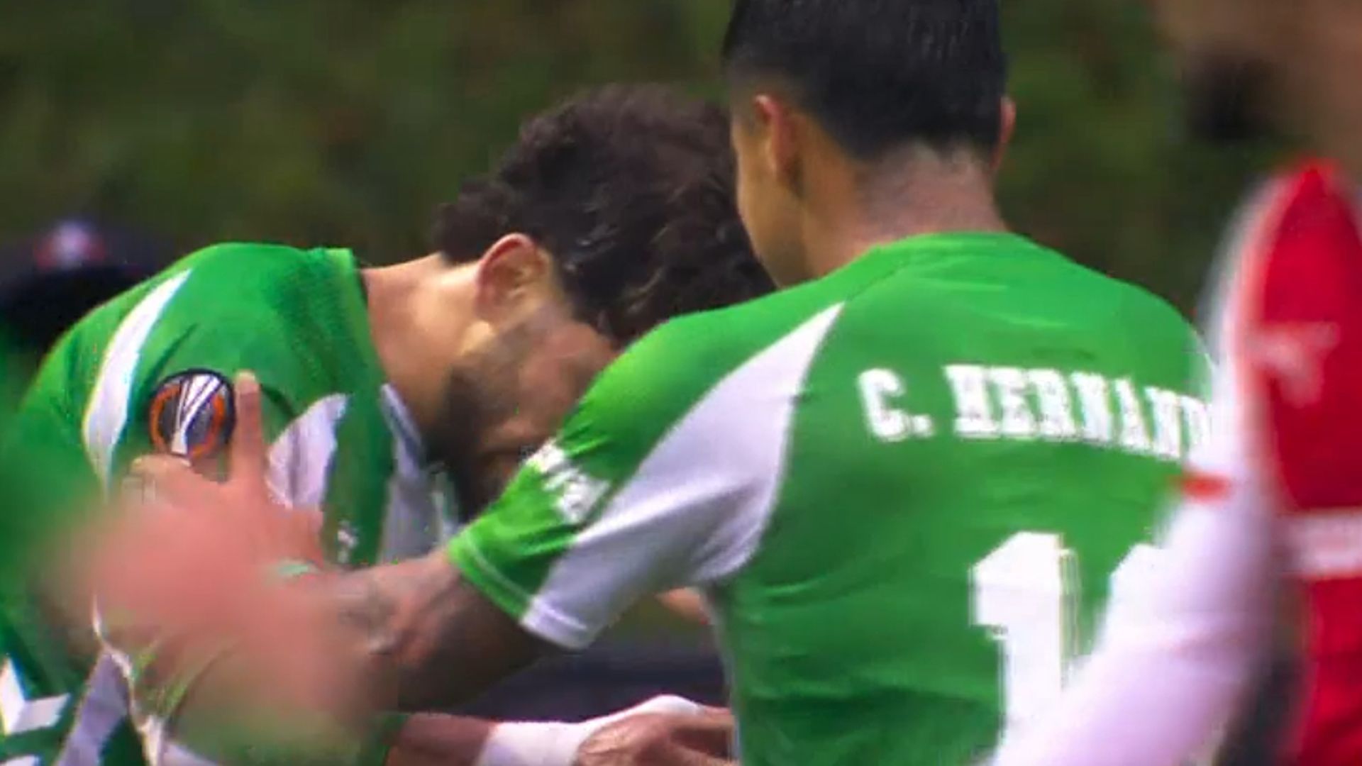 El Cucho, hablando con Abde