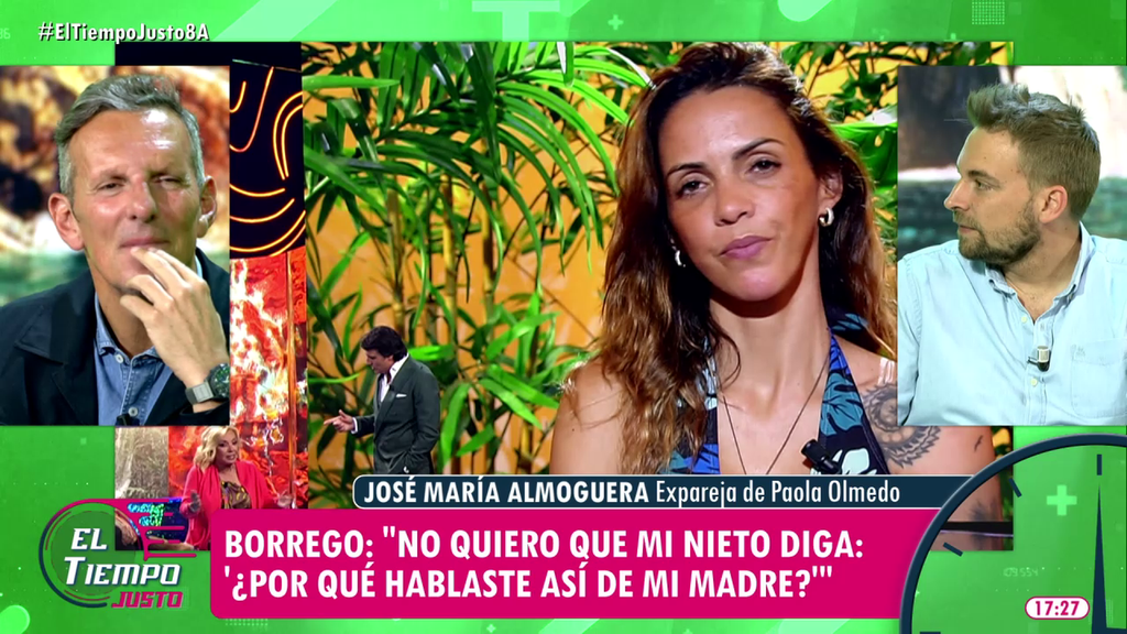 José María Almoguera reacciona a la predicción de Joaquín Prat sobre Paola Olmedo