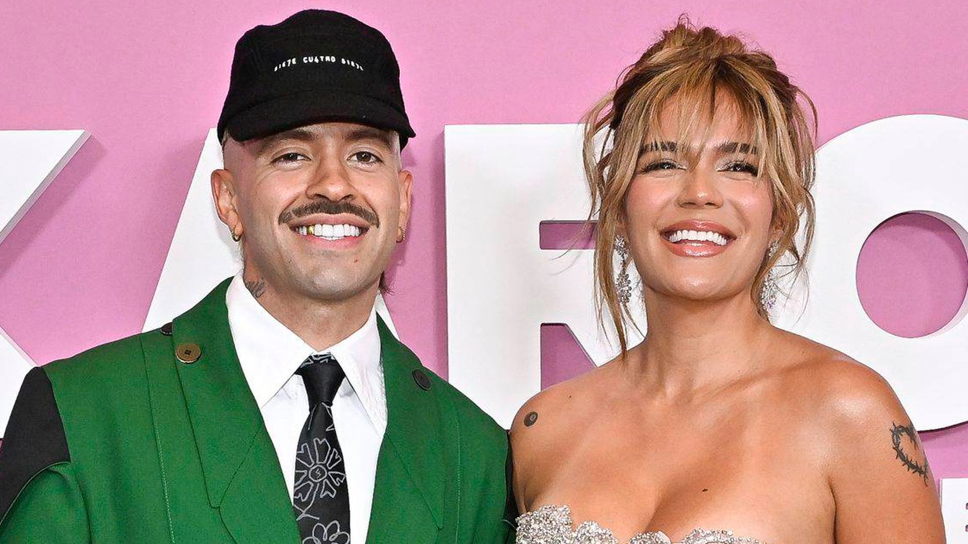 Karol G y Feid, en la 'premiere' del documental de la cantante