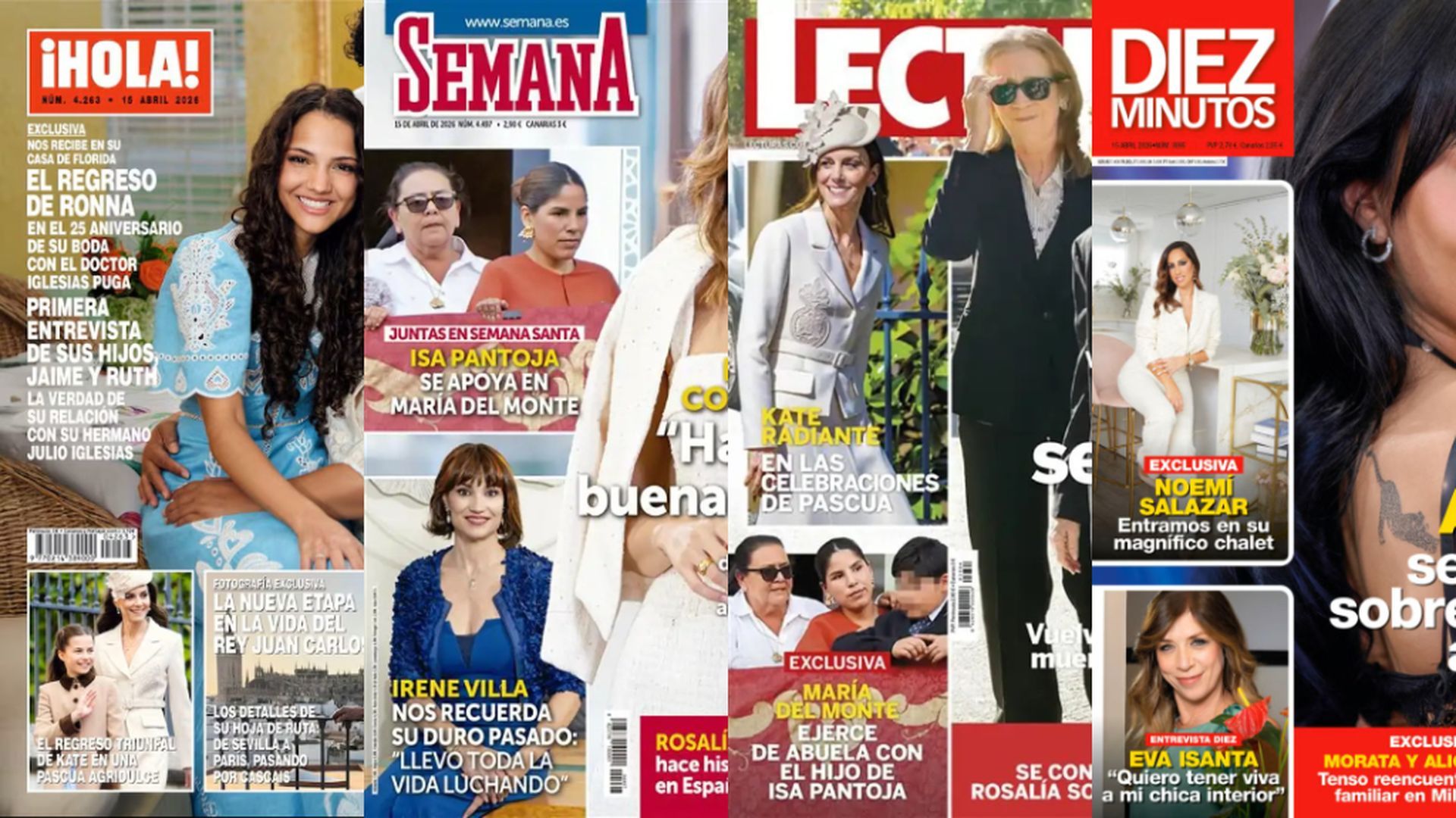 Las portadas del 8 de abril