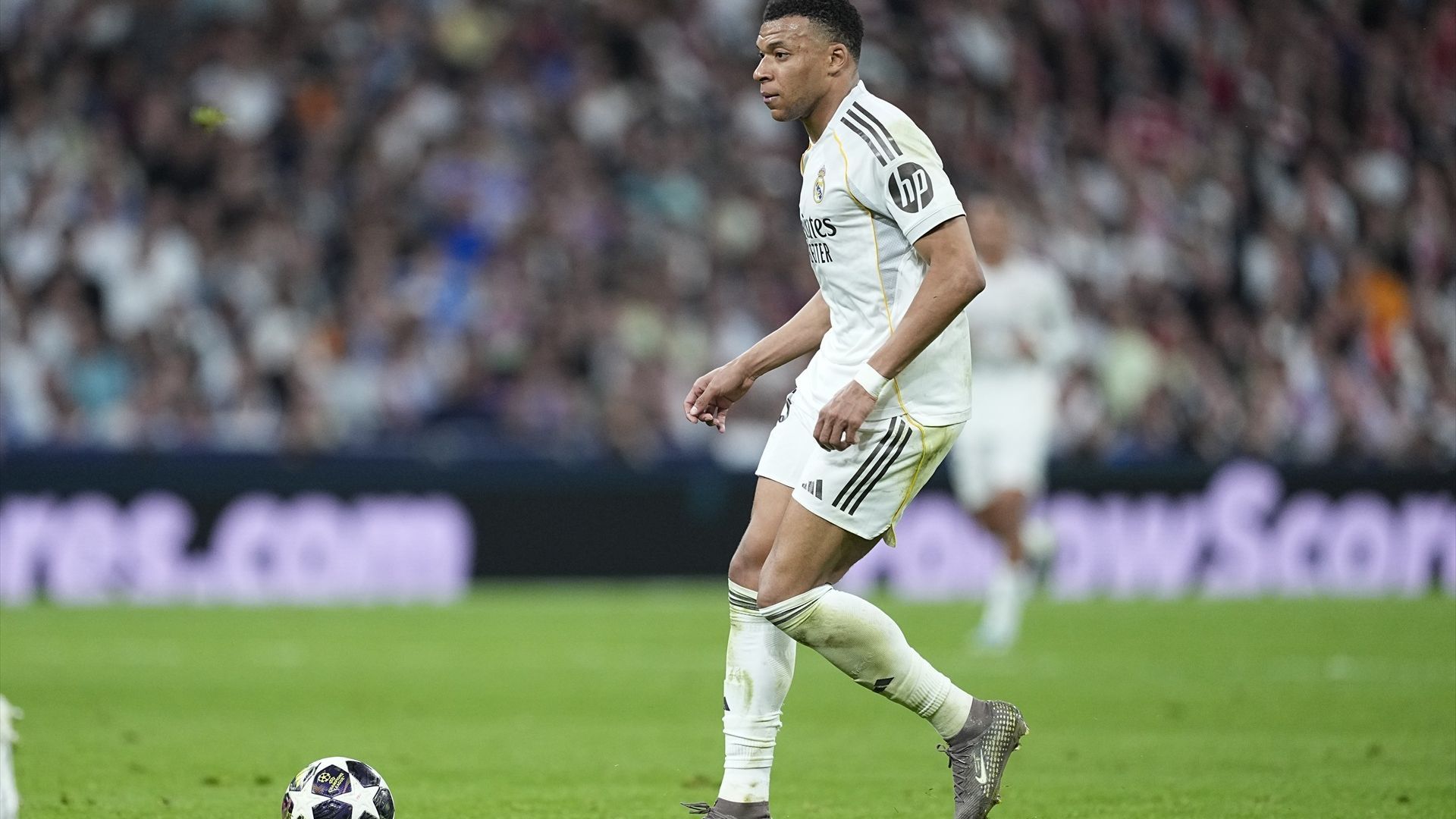 Mbappé, en el Real Madrid-Bayern