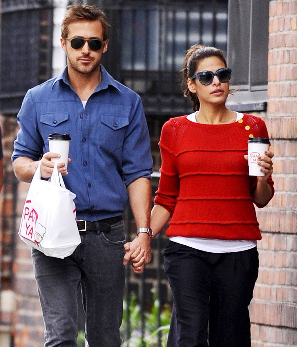 Ryan Gosling y Eva Mendes en una imagen de archivo