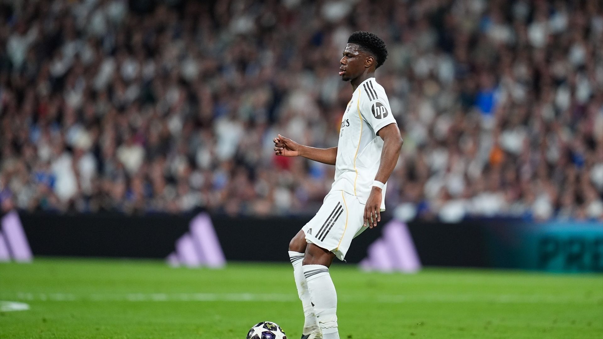 Tchouaméni, en el Real Madrid-Bayern