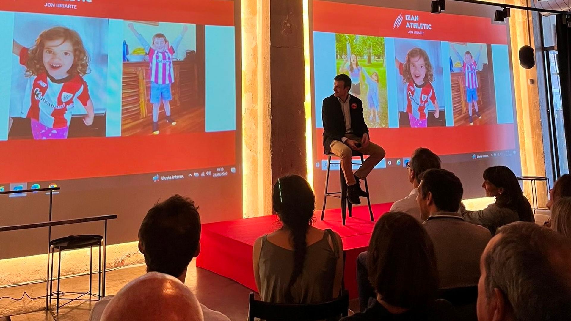 Jon Uriarte, en las elecciones del Athletic club en 2022