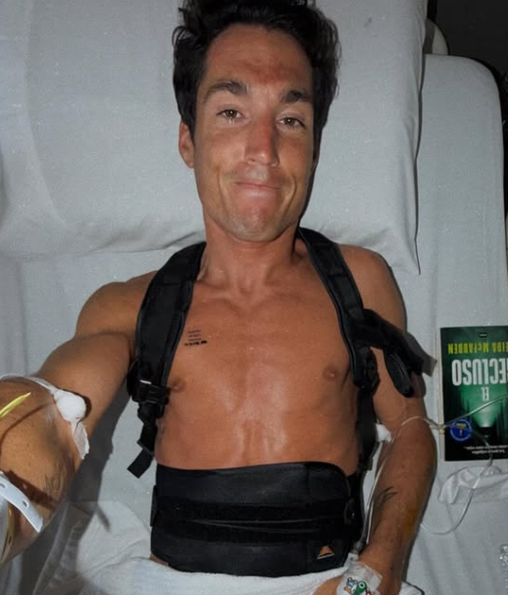 Aleix Espargaró tras el accidente