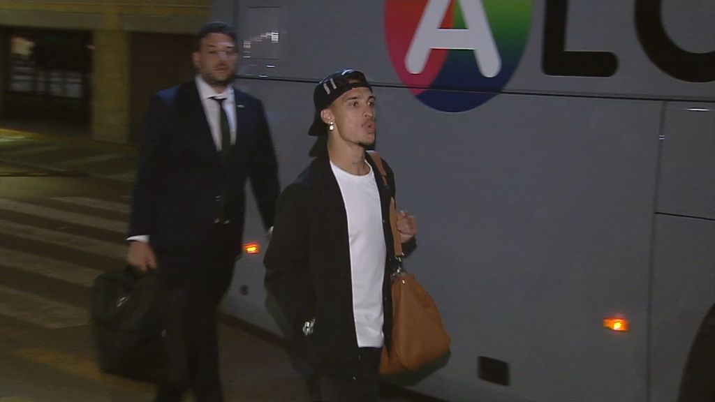 Llegada del Betis a Sevilla