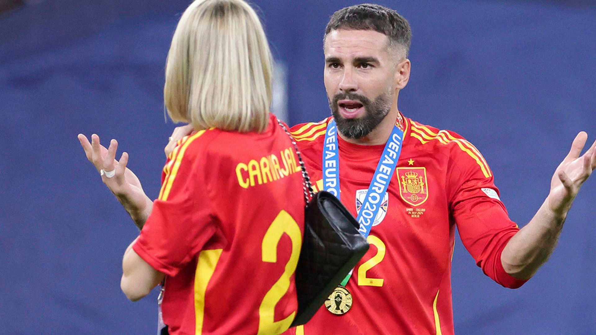 Dani Carvajal y Daphne Cañizares, en una imagen de archivo