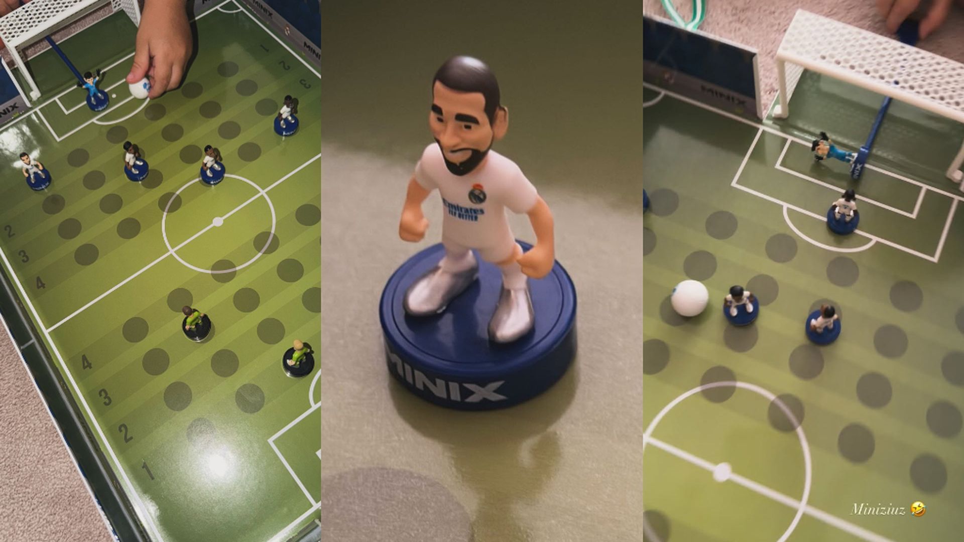 Daphne Cañizares comparte una imagen de Carvajal, en versión futbolín, tras conocerse su situación judicial