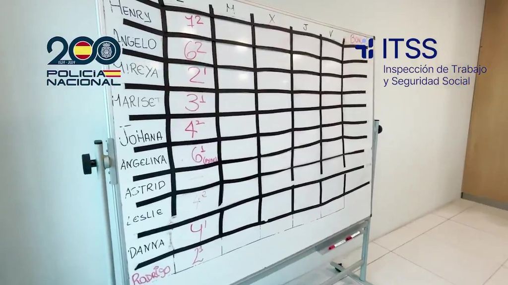 Detenidas siete personas por castigar a "tartazos" a trabajadores extranjeros para humillarles en Fuenlabrada y Madrid