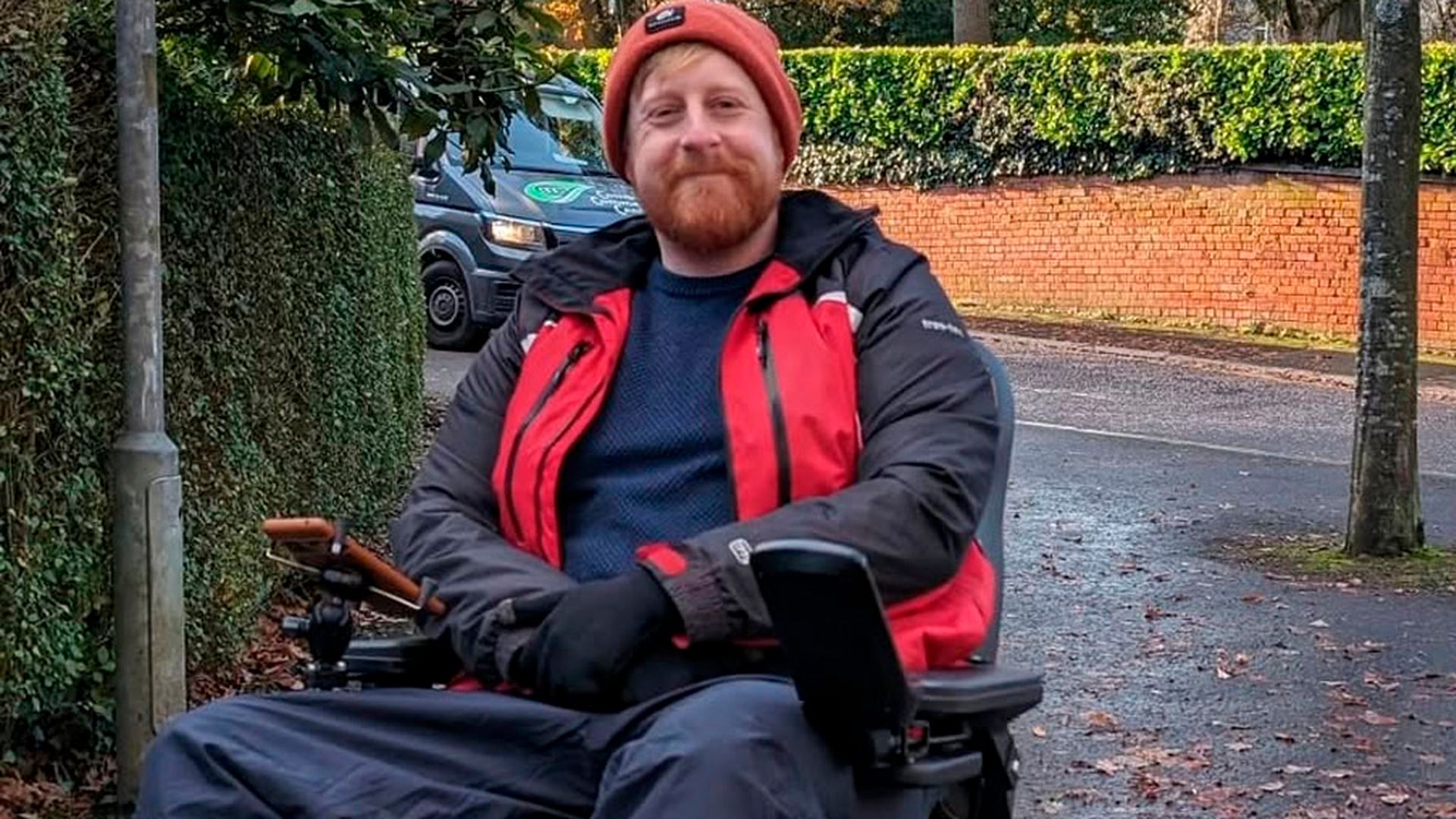 El actor de 'Juego de tronos' Michael Patrick, en una imagen de sus redes sociales El actor de 'Juego de tronos' Michael Patrick, en una imagen de sus redes sociales