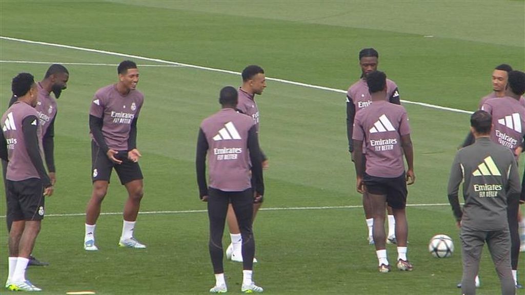 En vídeo, el espectacular caño de Jude Bellingham a Mbappé con vacile incluido