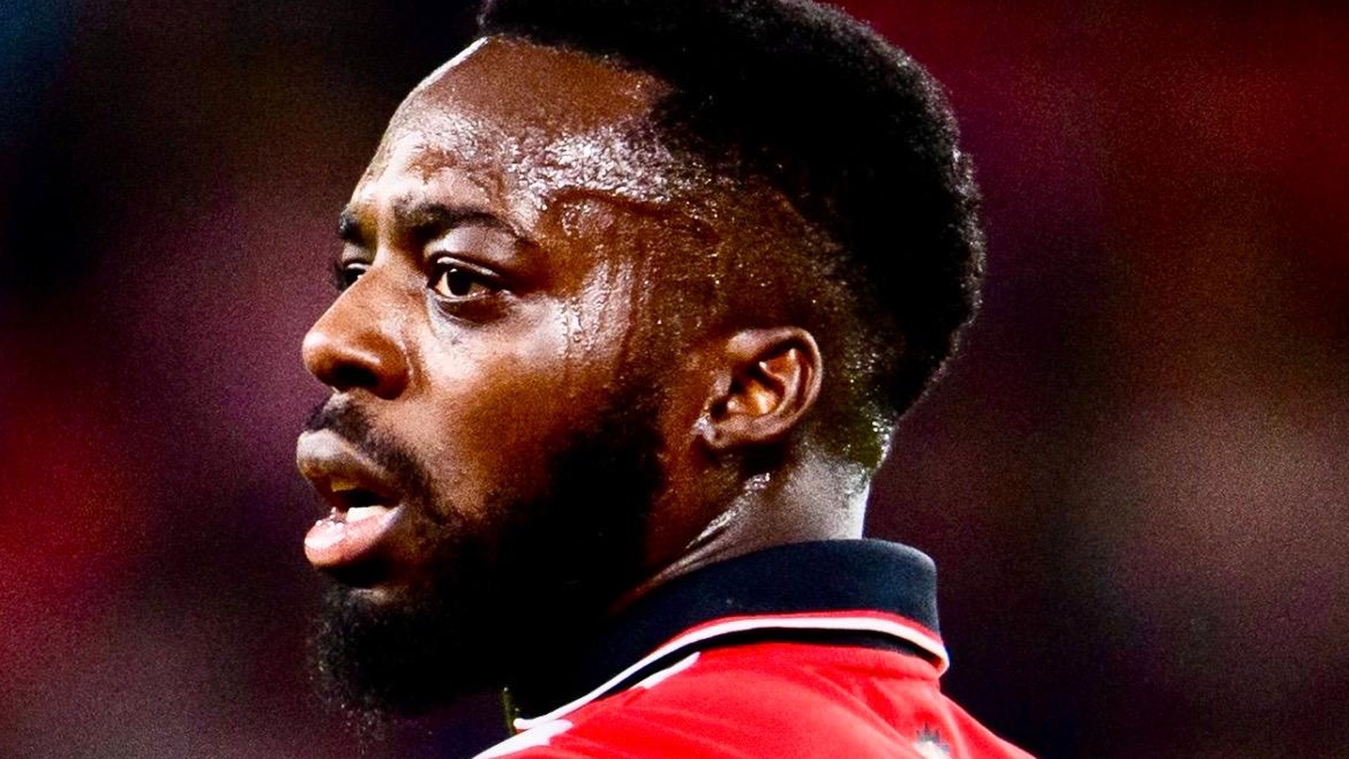 El capitán Iñaki Williams en un partido jugado en San Mamés