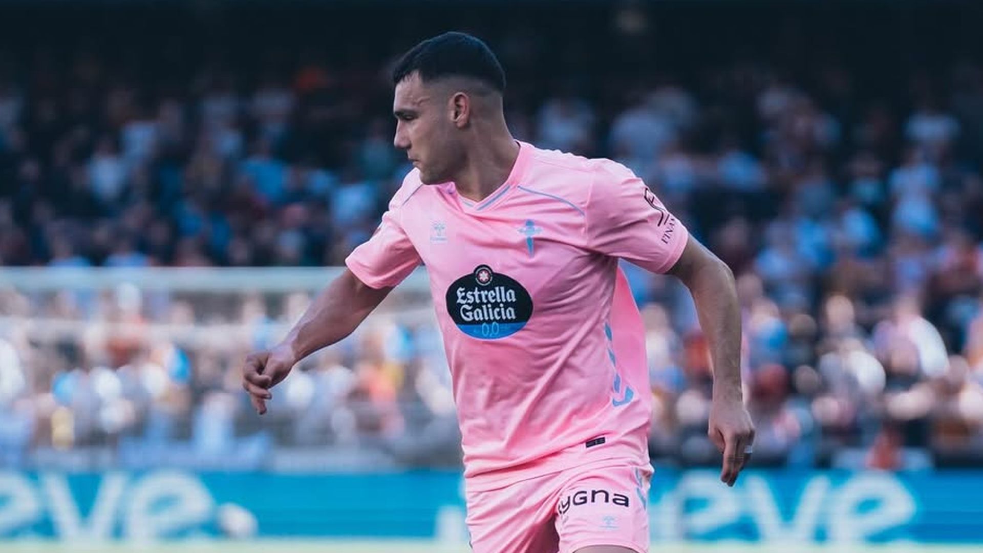 Ferrán Jutglà con el Celta