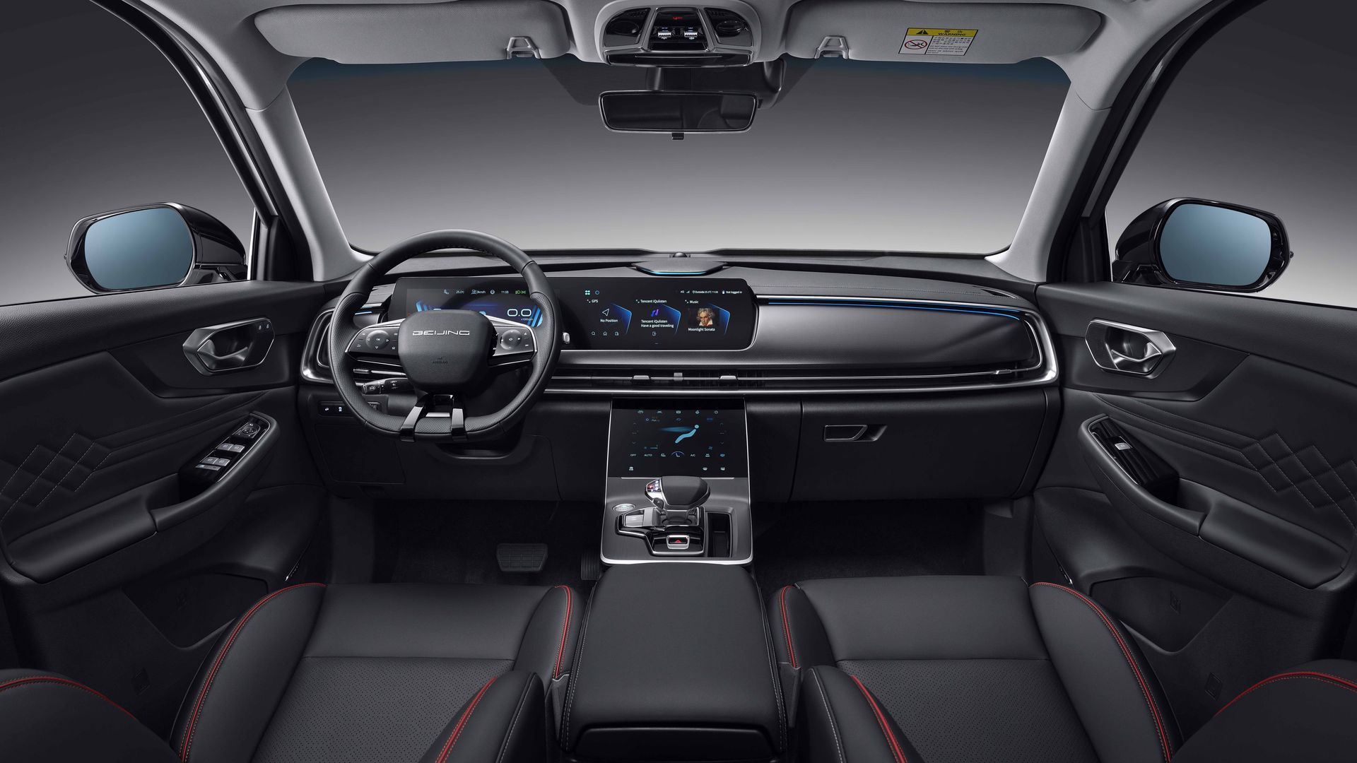 Interior del BAIC X75