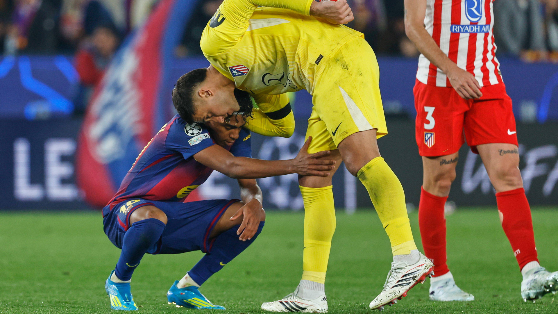 Juan Musso, tras el Barcelona-Atlético