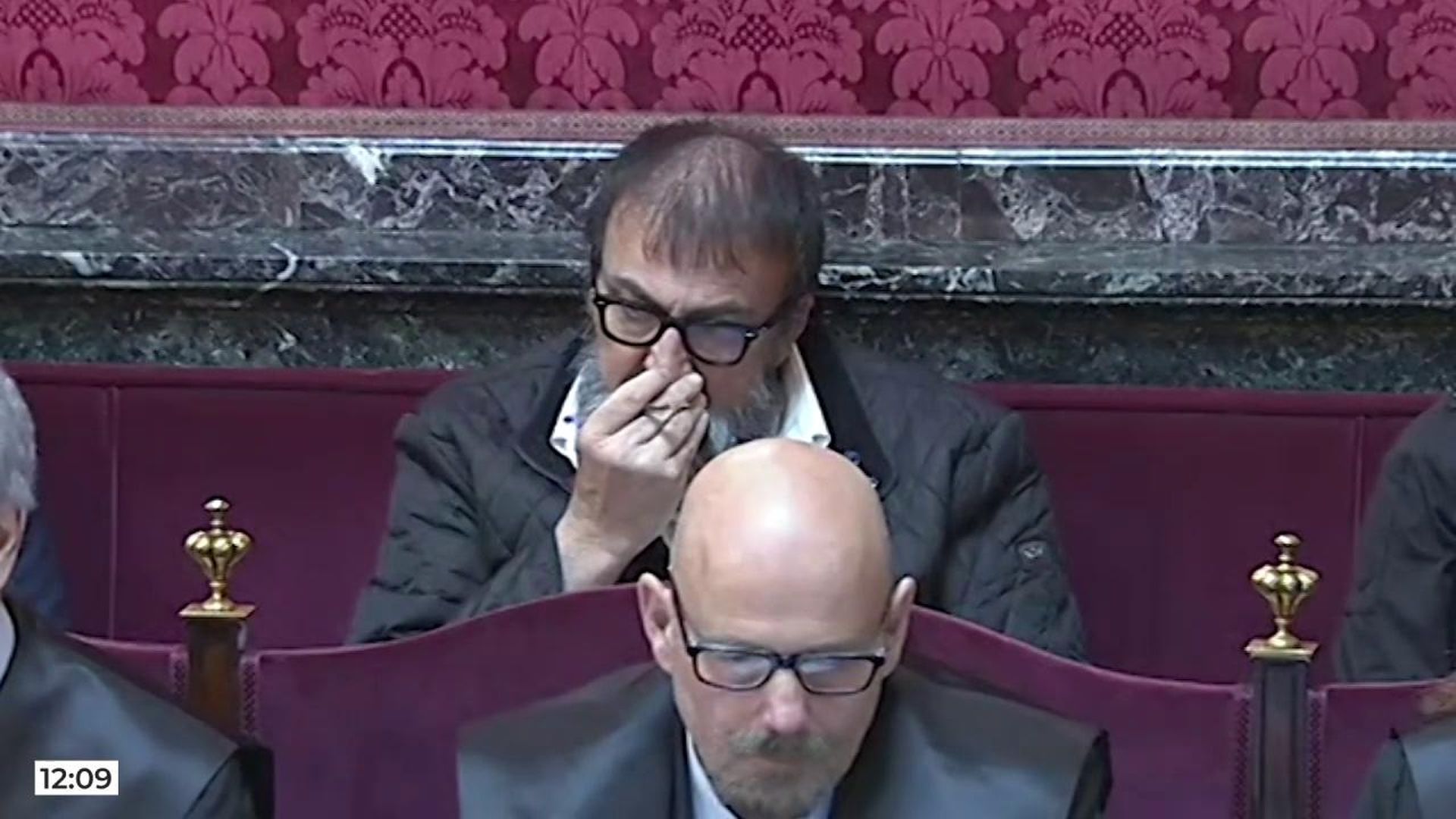 Koldo García se saca un moco en el Tribunal Supremo