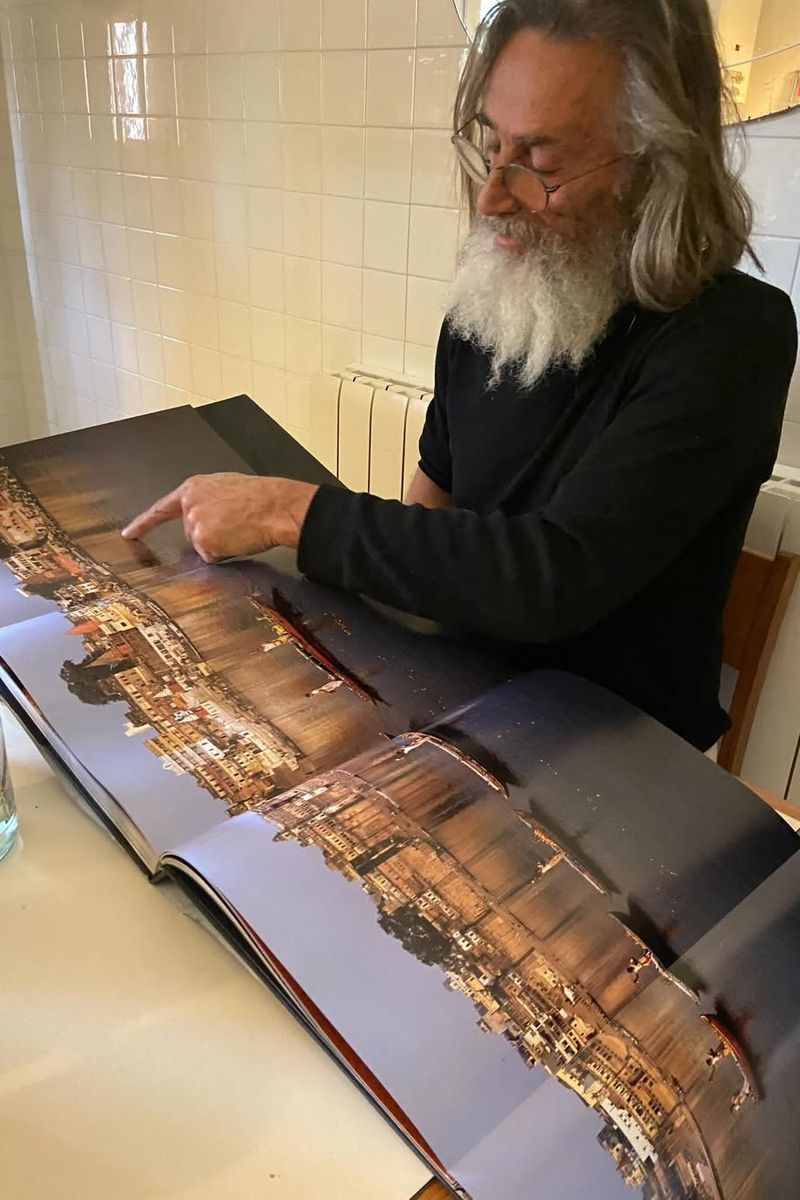 La imagen de Guillermo Papin Luccadane, el exmarido de Aitana Sánchez-Gijón, que ha compartido su hija Bruna