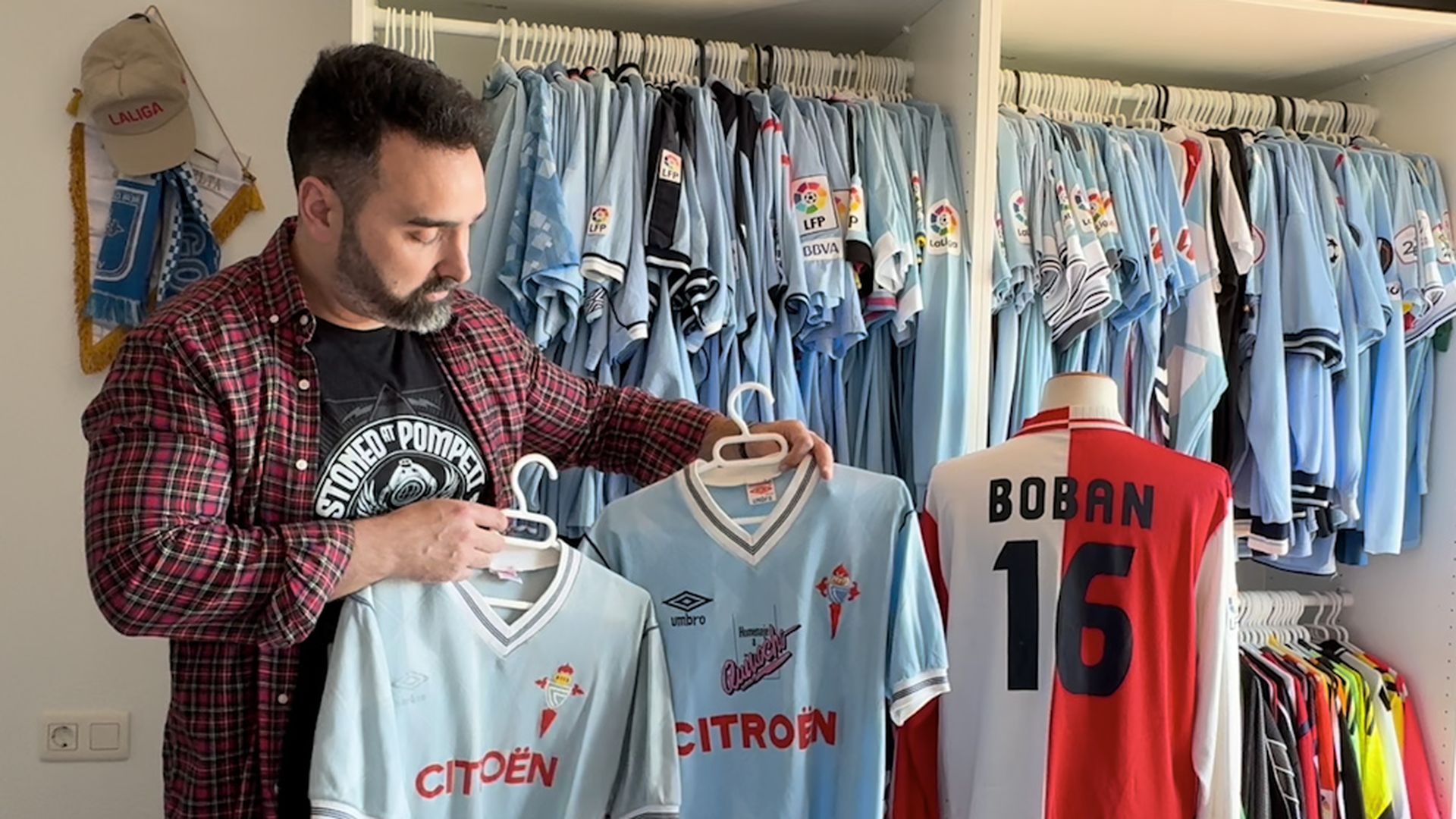 Tras la camiseta del Celta que llevó Madonna: todos los secretos de la famosa prenda