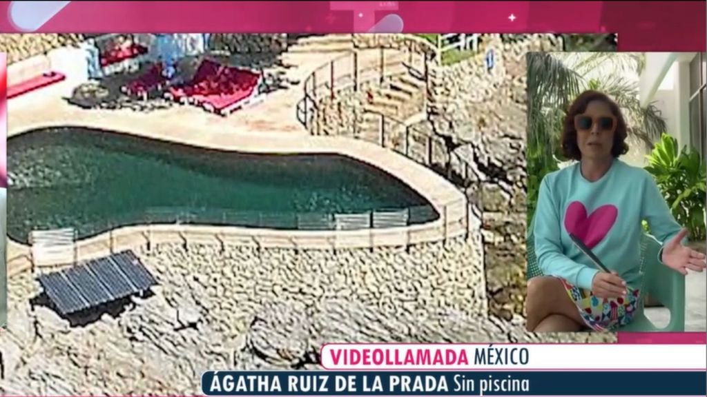 Ágatha Ruiz de la Prada, afectada tras derribar por obligación su piscina de Mallorca: "Era maravillosa"