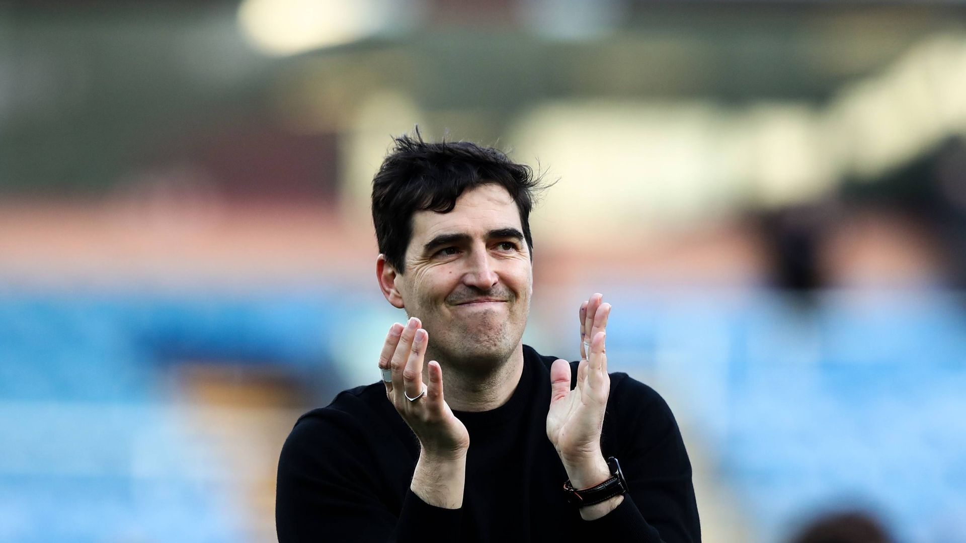 Andoni Iraola tras un partido en Inglaterra Andoni Iraola tras un partido en Inglaterra