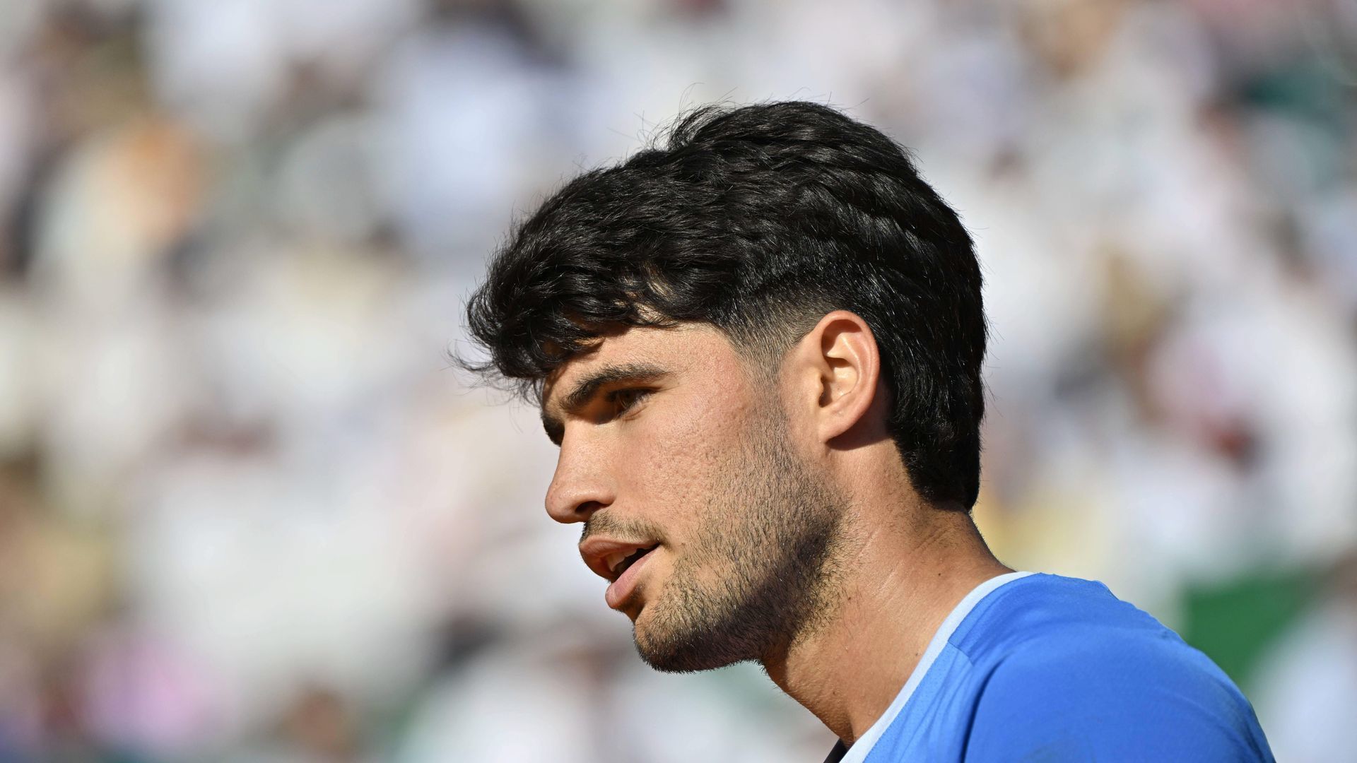 Carlos Alcaraz, en el Masters 1.000 de Montecarlo