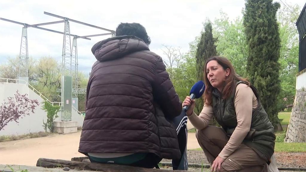 Chabola en la milla de oro de Madrid: "Tengo un albergue de día, pero no me puedo quedar de noche"