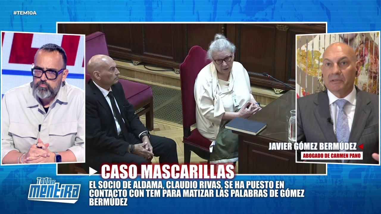 Claudio Rivas habla con 'Todo es mentira' para matizar las palabras de Gómez Bermúdez y él responde: 