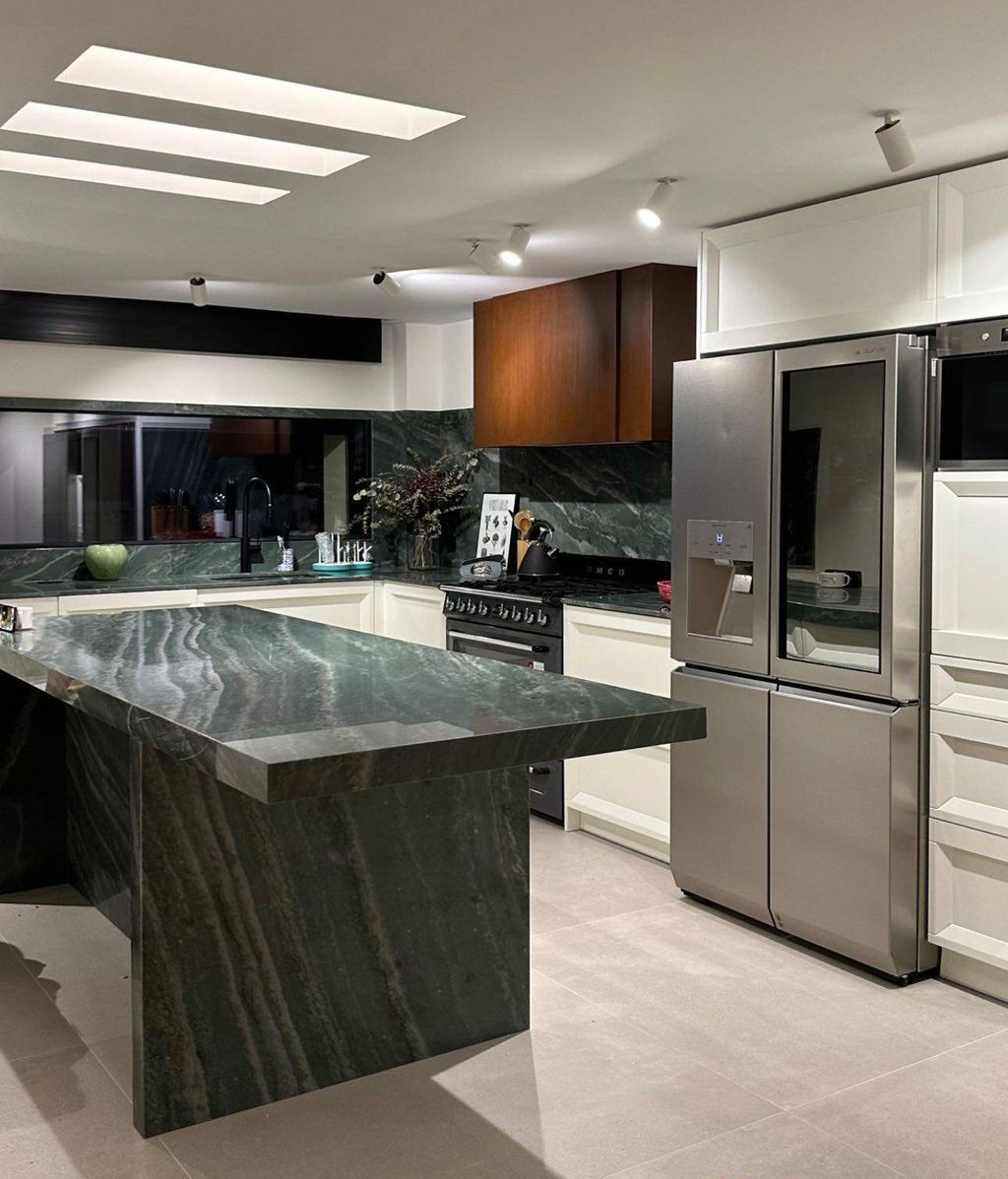 La cocina de la influencer en Madrid