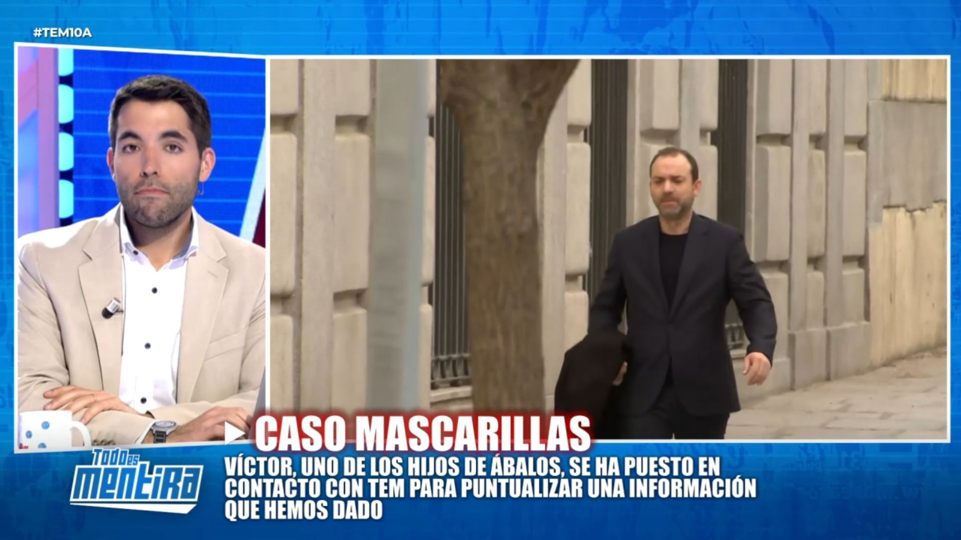 Víctor Ábalos envía un mensaje al programa desmintiendo una información sobre la defensa de su padre: "Tienen intereses espurios"