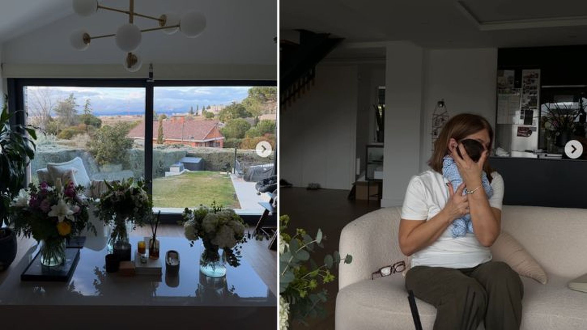 El salón tiene una estancia contigua