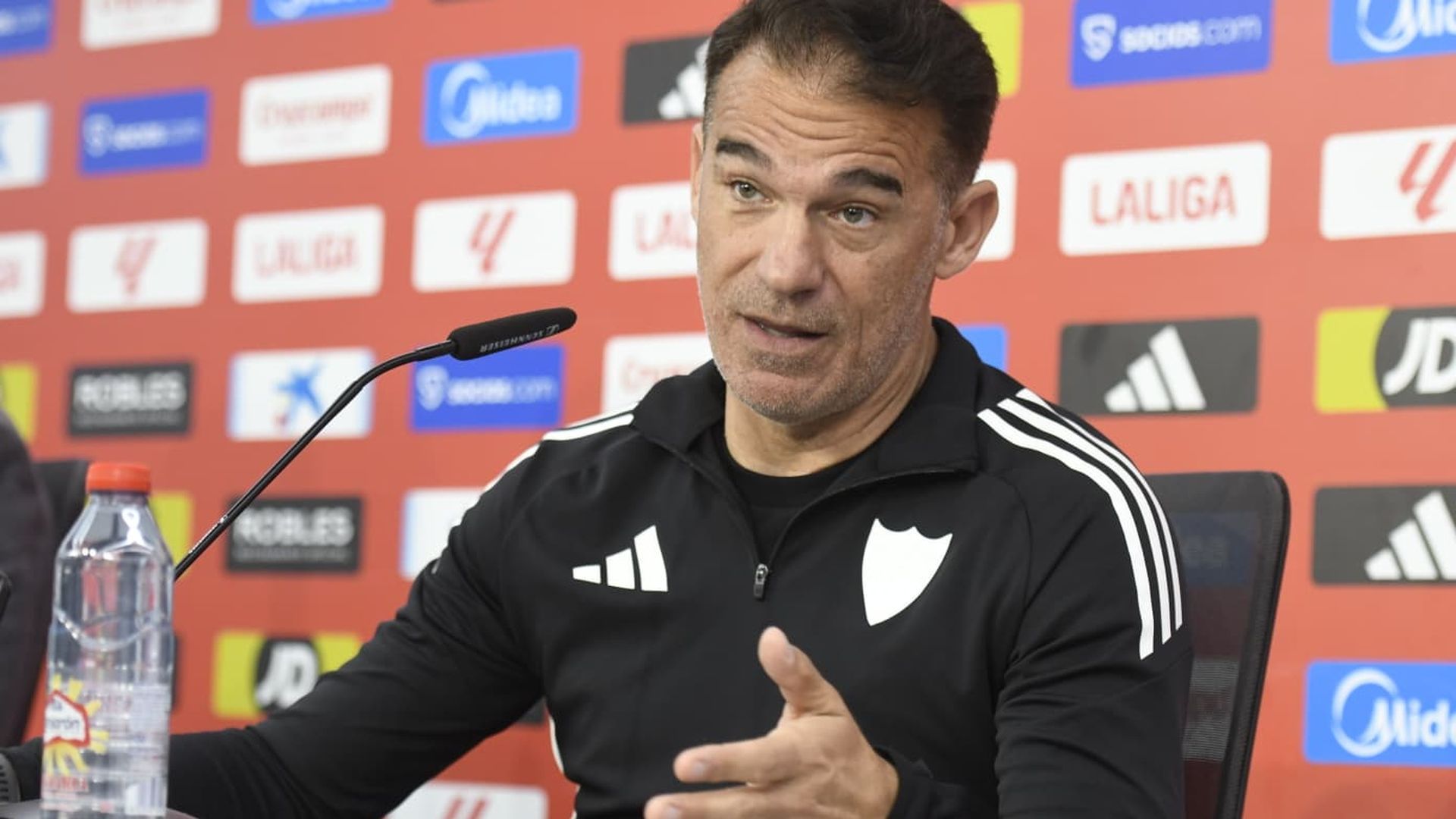 García Plaza, en sala de prensa