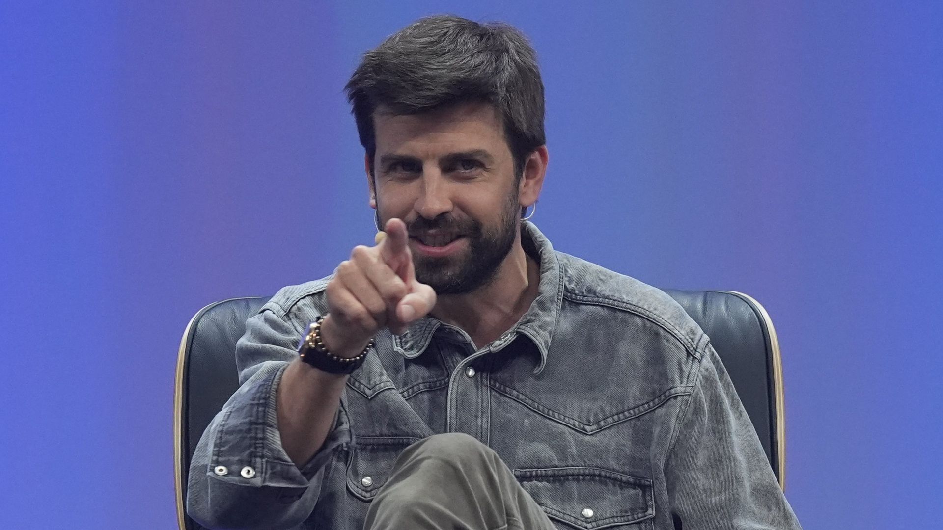 Gerard Piqué, en un evento