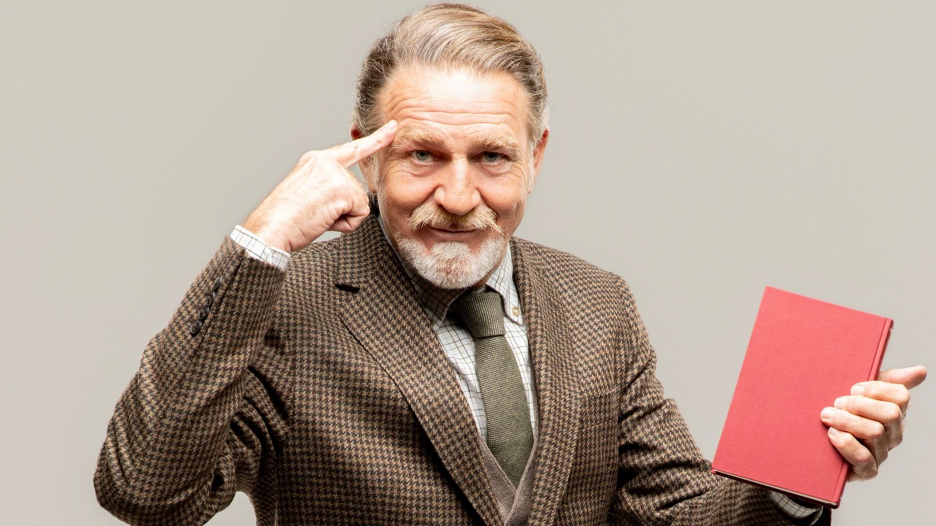 Juanjo Artero, caracterizado como el profesor Keating.