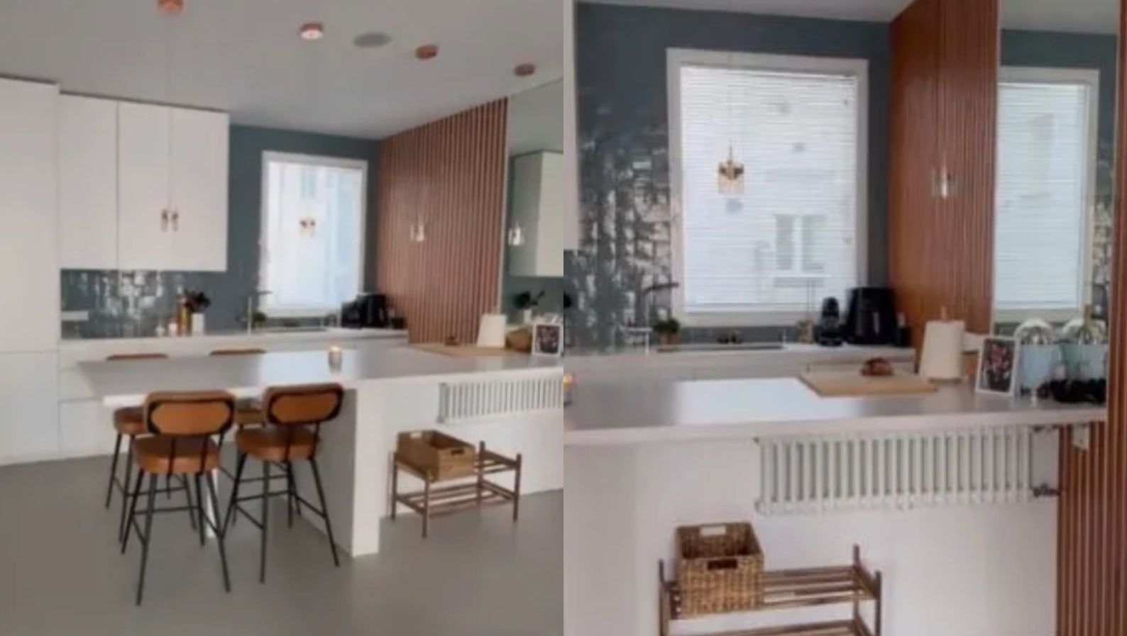 La cocina de la casa de Dulceida y Alba Paul