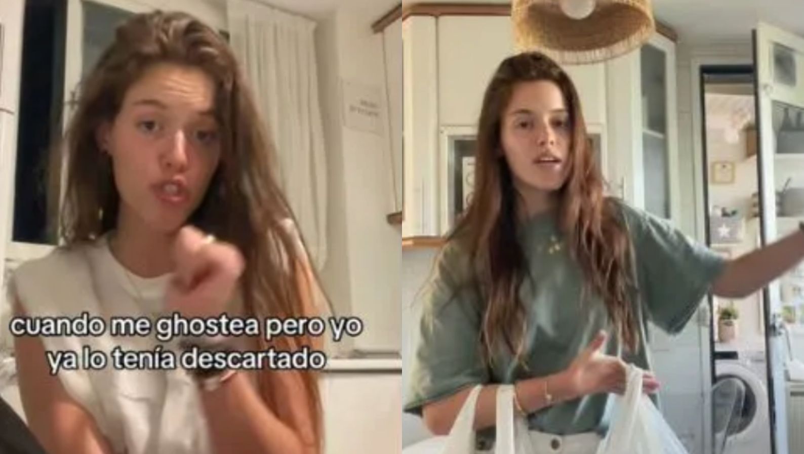 La cocina de la casa de Mónica Hoyos y Luna Lozano