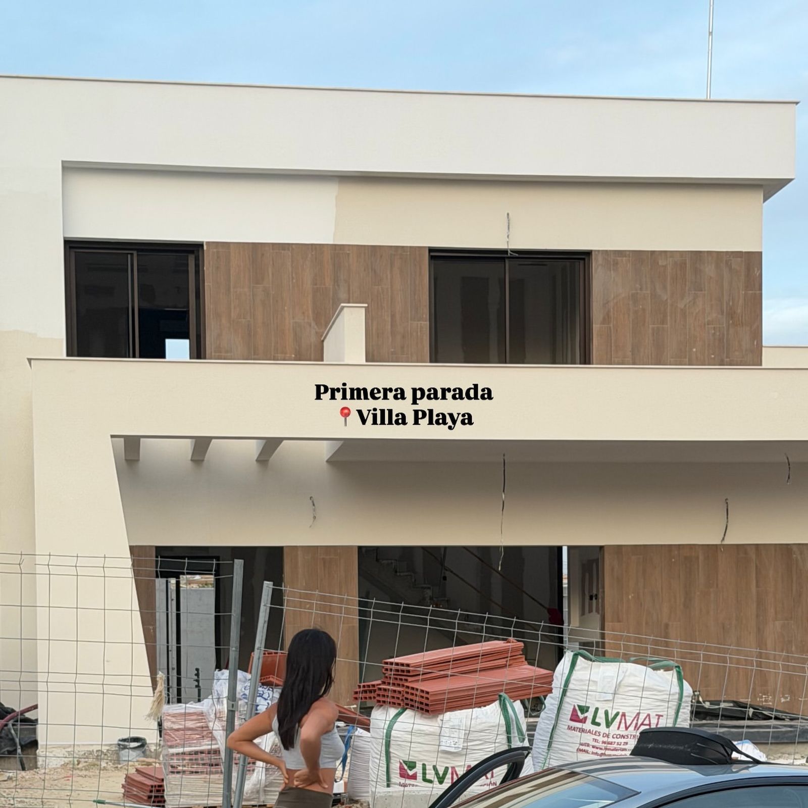 La fachada de 'Villa playa'