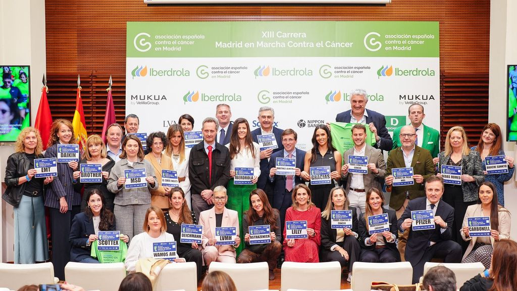 La XIII carrera 'Madrid en Marcha contra el Cáncer', se celebrará bajo el lema 'Demos un paso más