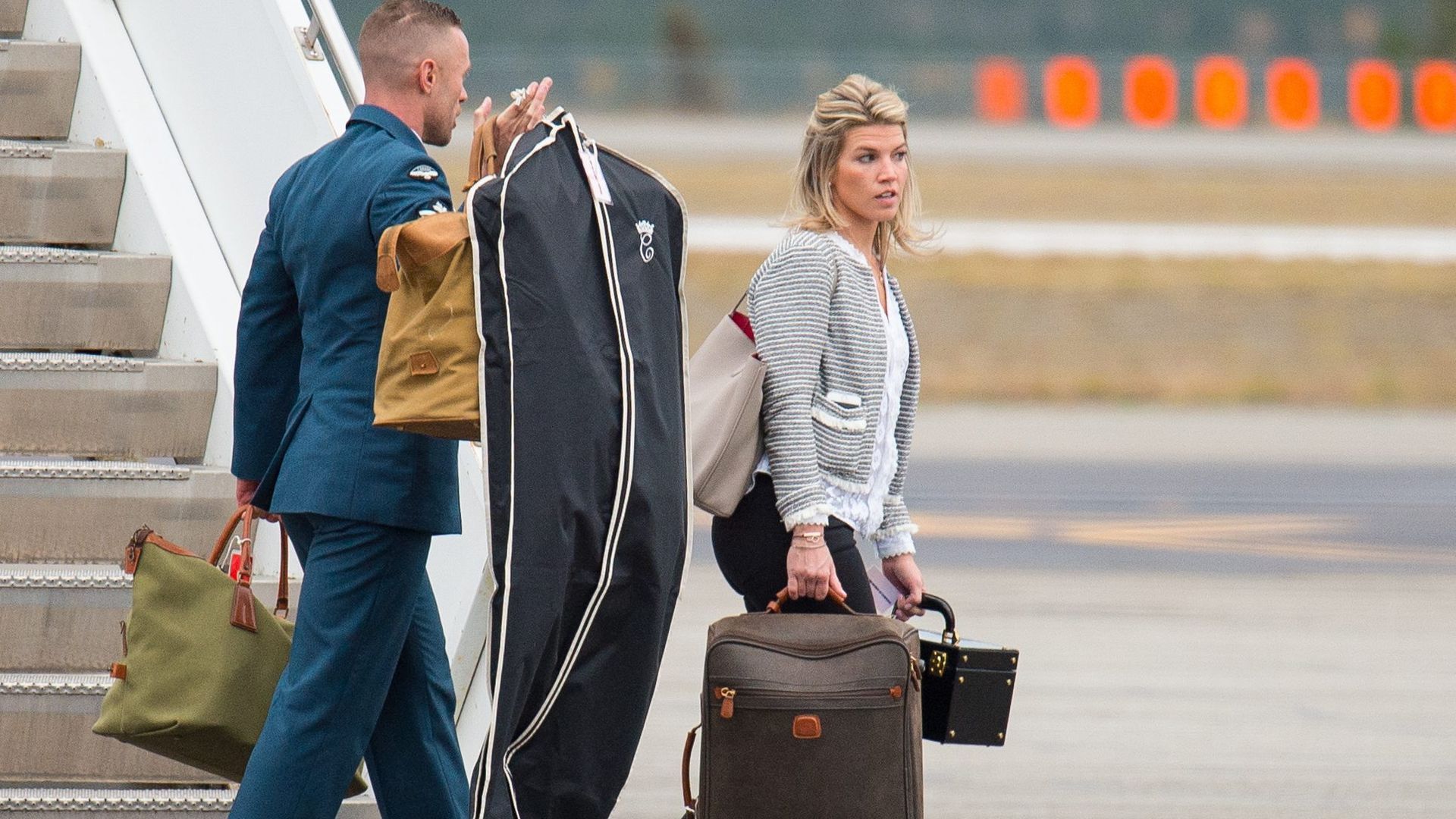 Natasha Archer, mientras trabajaba para Kate Middleton