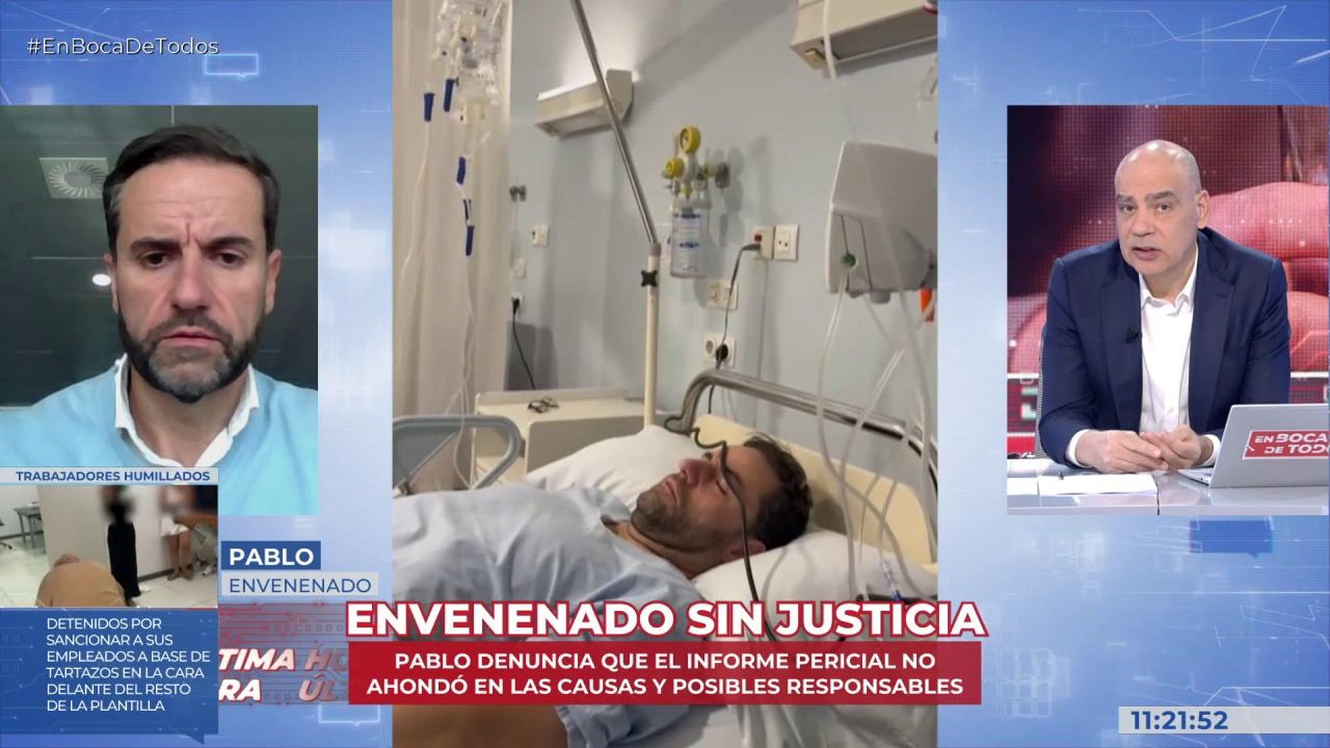 Pablo estuvo a punto de perder la vida al beber sosa cáustica en lugar de agua con gas y la jueza no encuentra culpable: “Es indignante”