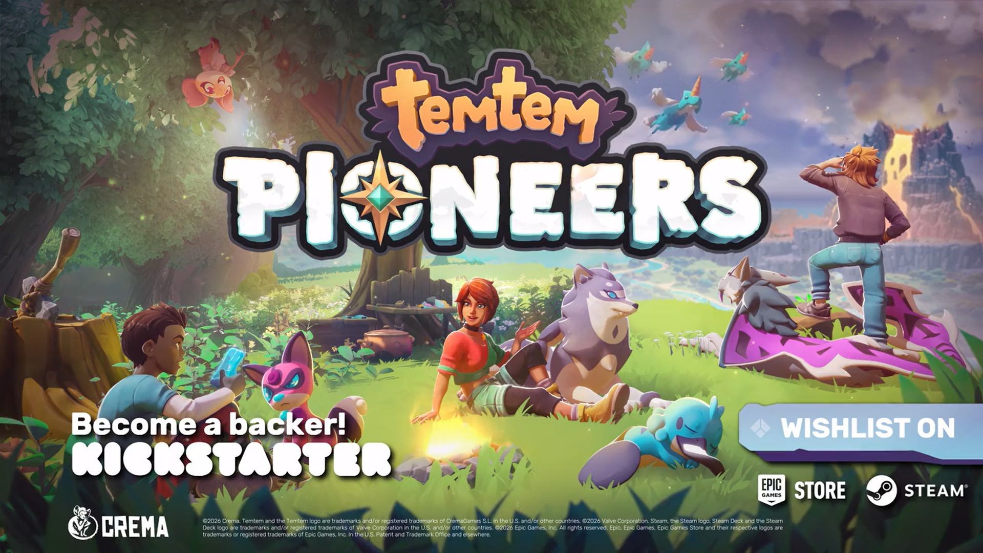 Temtem Pioneers, el nuevo juego de supervivencia de Crema Studios.
