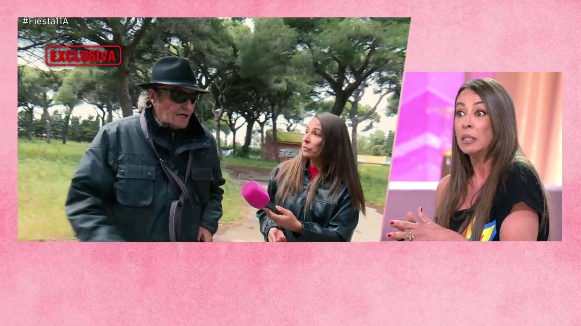 Amador Mohedano estalla contra una reportera de ‘Fiesta’