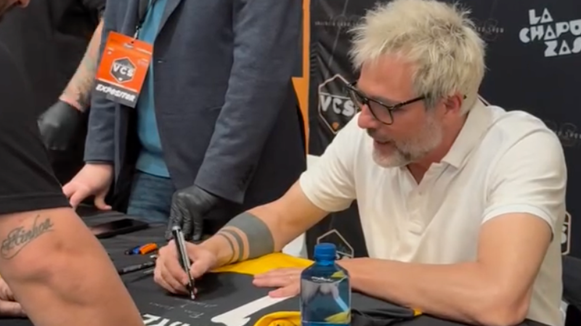 Cañizares en el Valencia Card Show