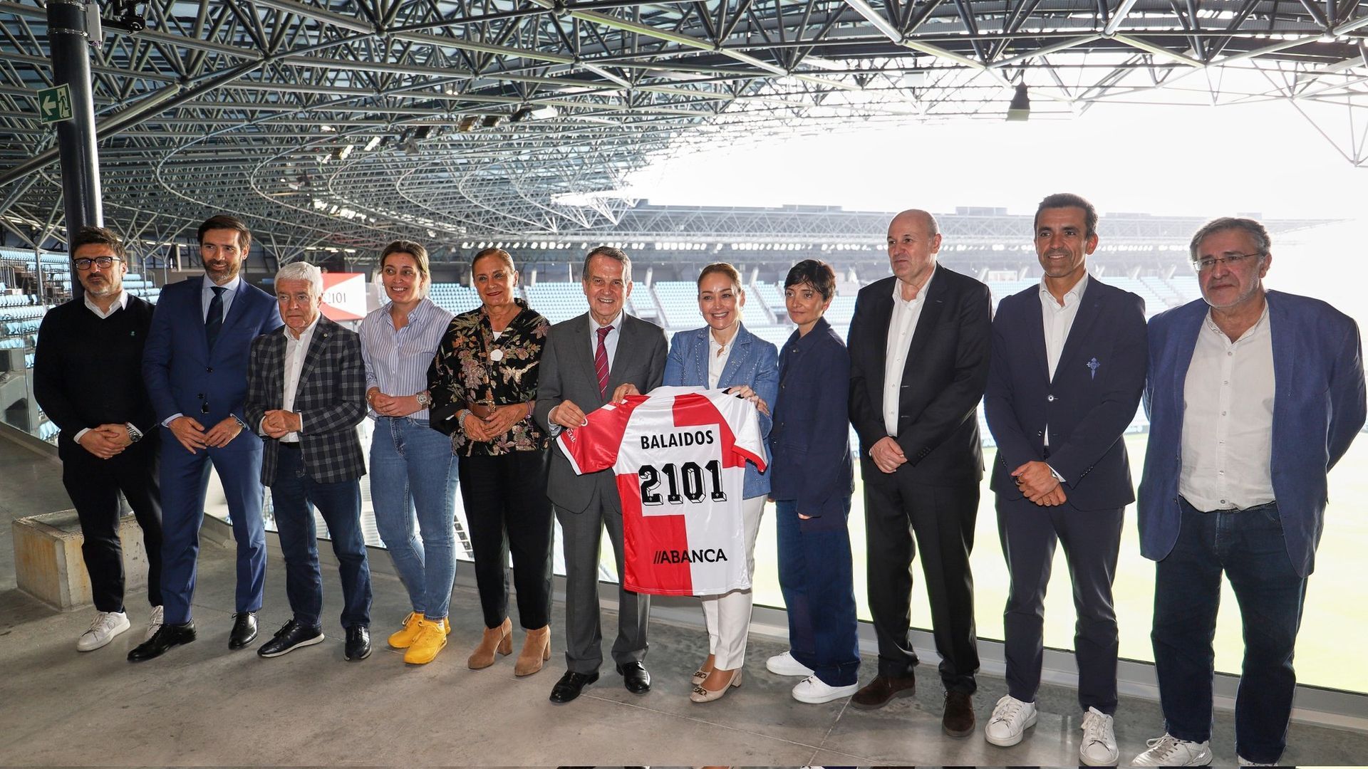 Firma del Convenio de concesión del estadio de Balaídos