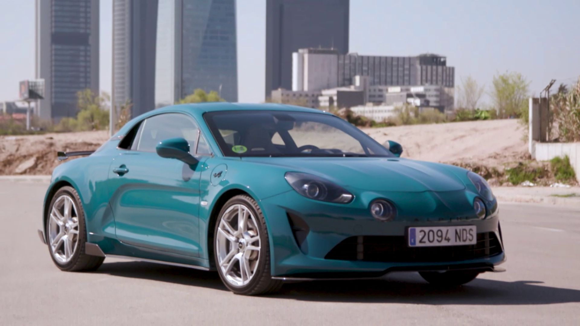 Gonzalo Serrano y el Alpine a110 GTS