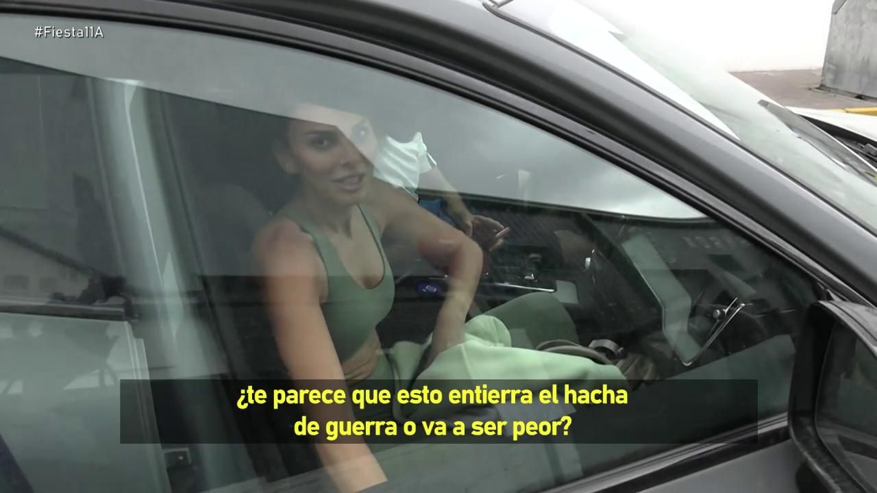 Irene Rosales reacciona a la última entrevista de Kiko Rivera con una sonrisa irónica: 